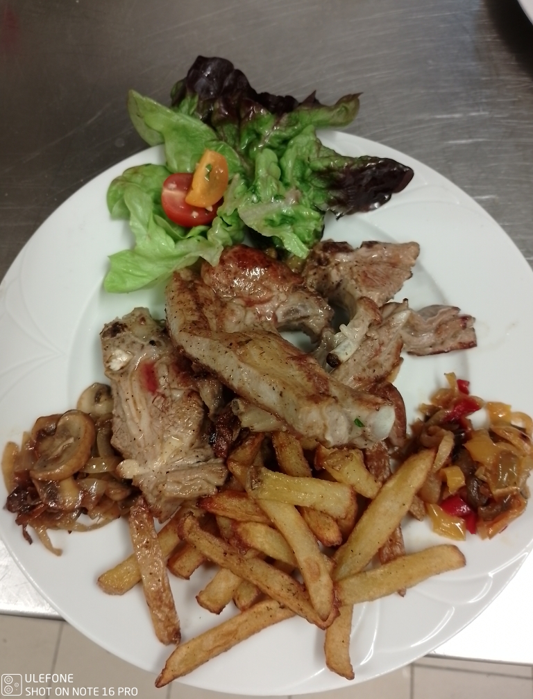 Plat du restaurant